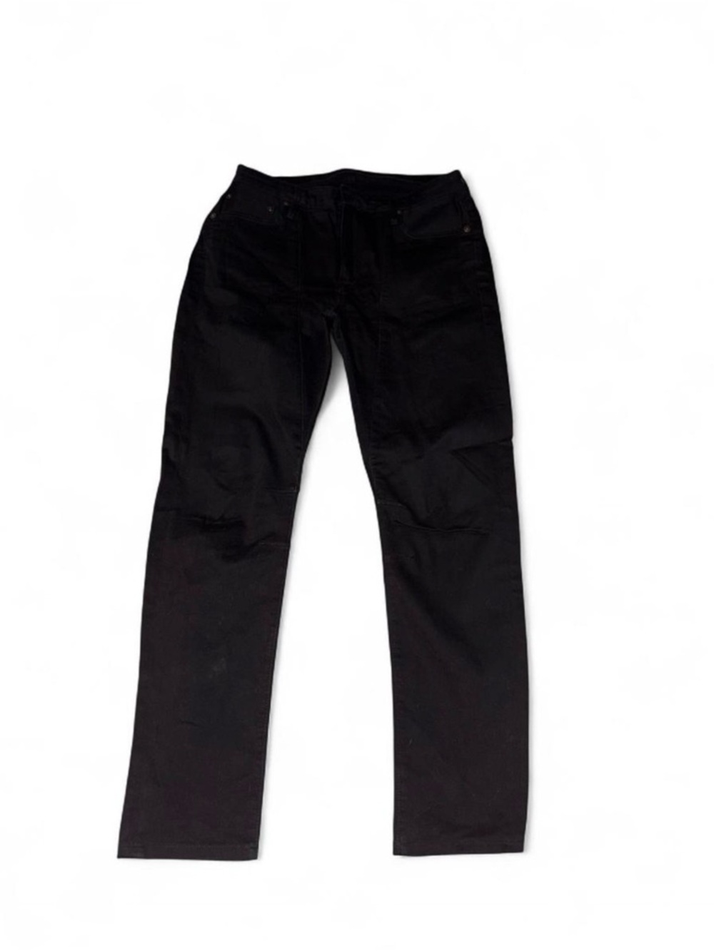 HELMUT LANG Black Straight-Leg Pants